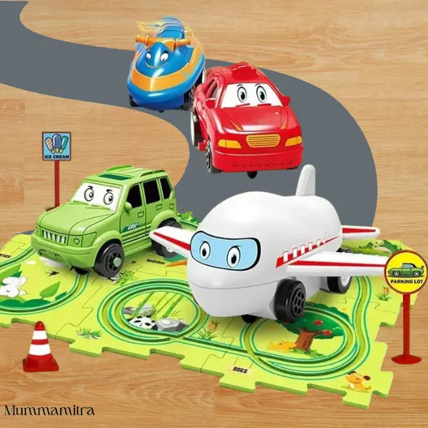 MotoRail Builder - Build and Customise with Interactive + Motorised Train Set