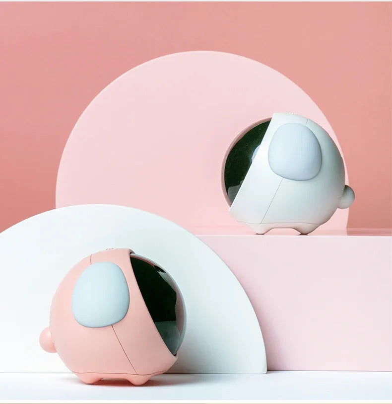 LED Table Clock with Digital Pixel Art