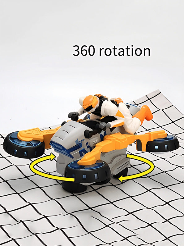 360° Futuristic Stunt Bike Toy