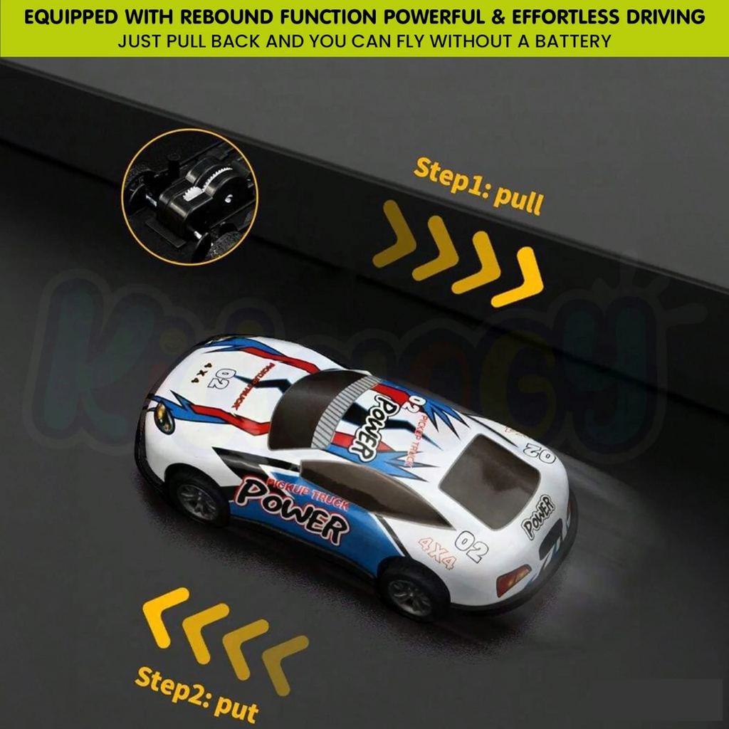 Mini Pull Back Cars With storage Box