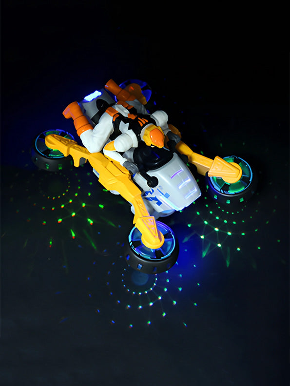 360° Futuristic Stunt Bike Toy