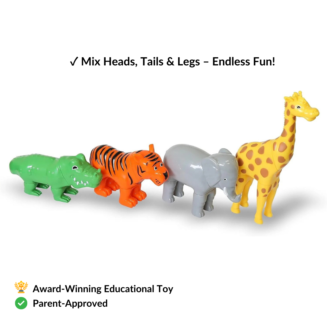 Magnetic Mix or Match Animals Toy