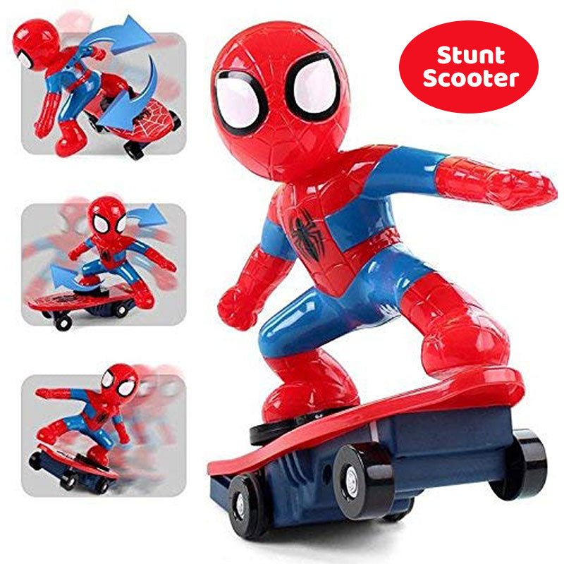 SpiderMan Electric Stunt Skateboard