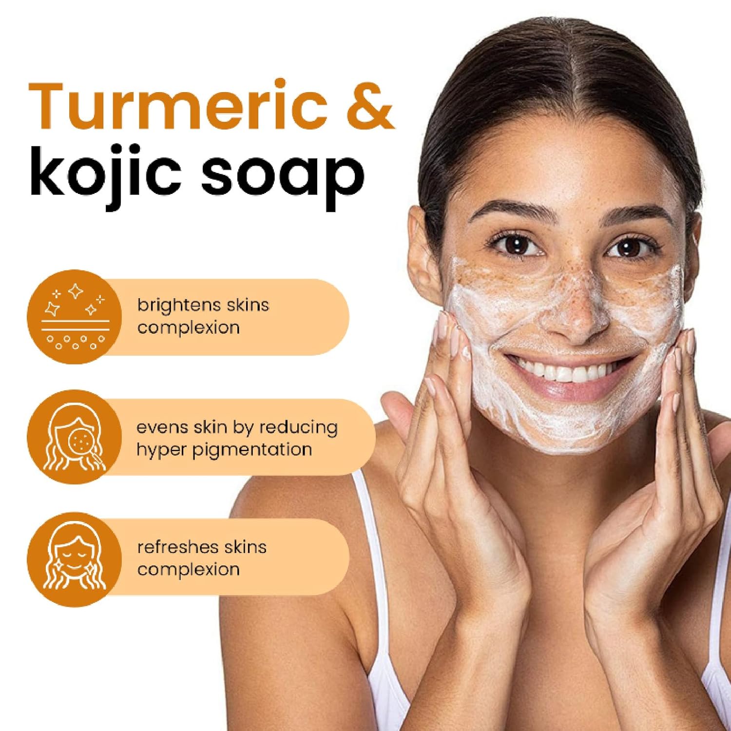 Turmeric & Kojic Acid Soap (Pack of 2)