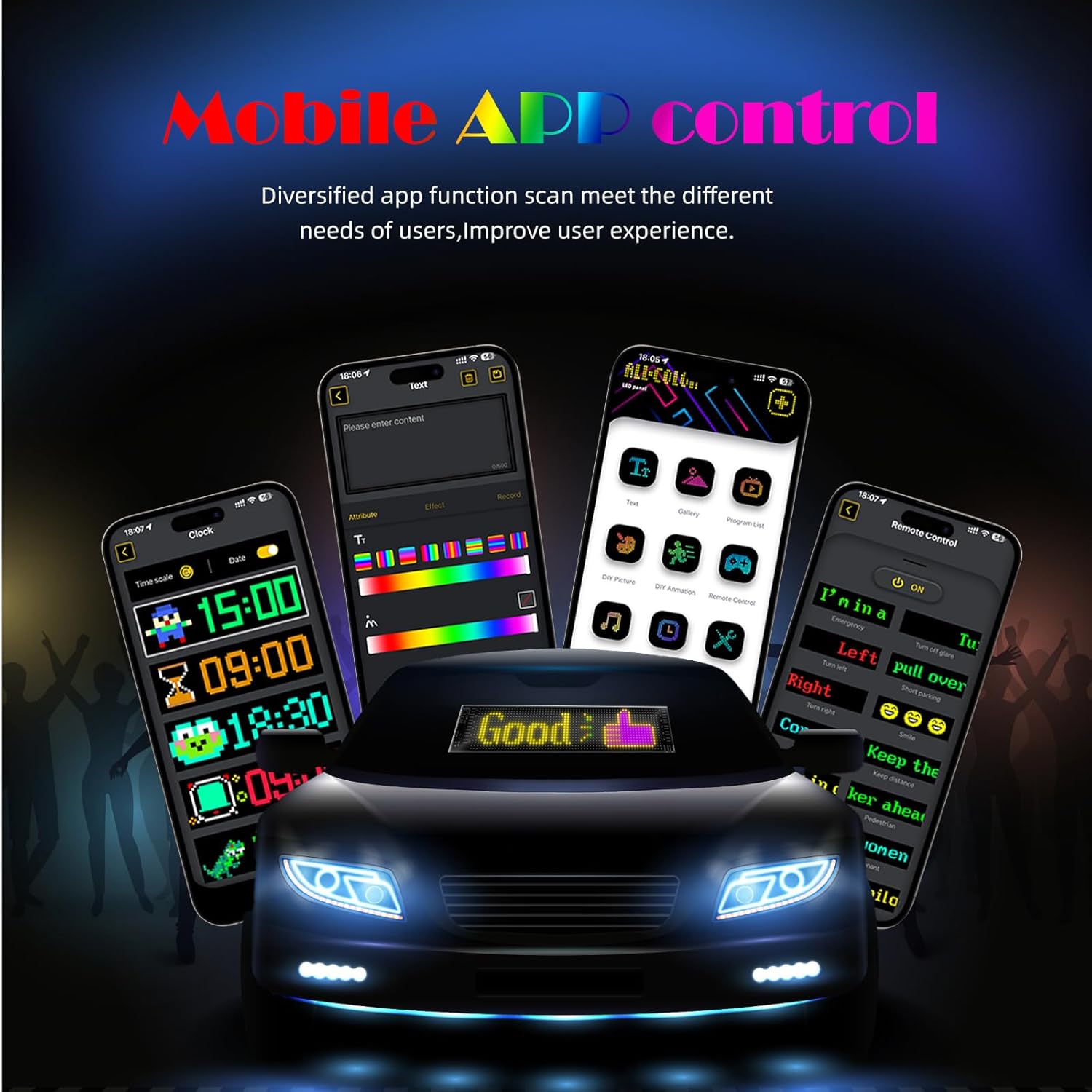 Vibrant LED Devil Eyes Light