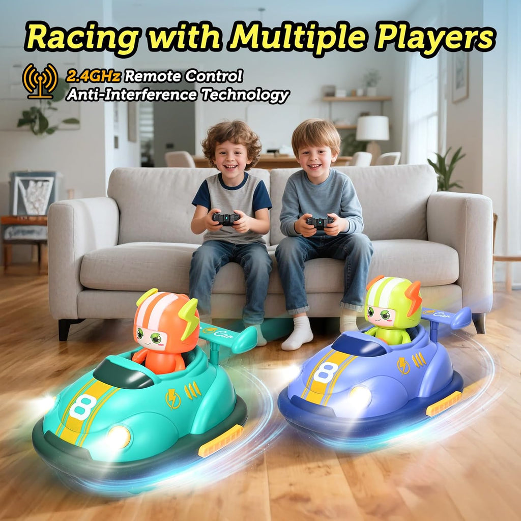 2 Player  Football Match Bumper Cars