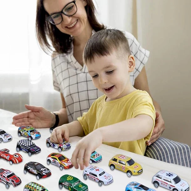 Mini-Pull Back Car with Storage