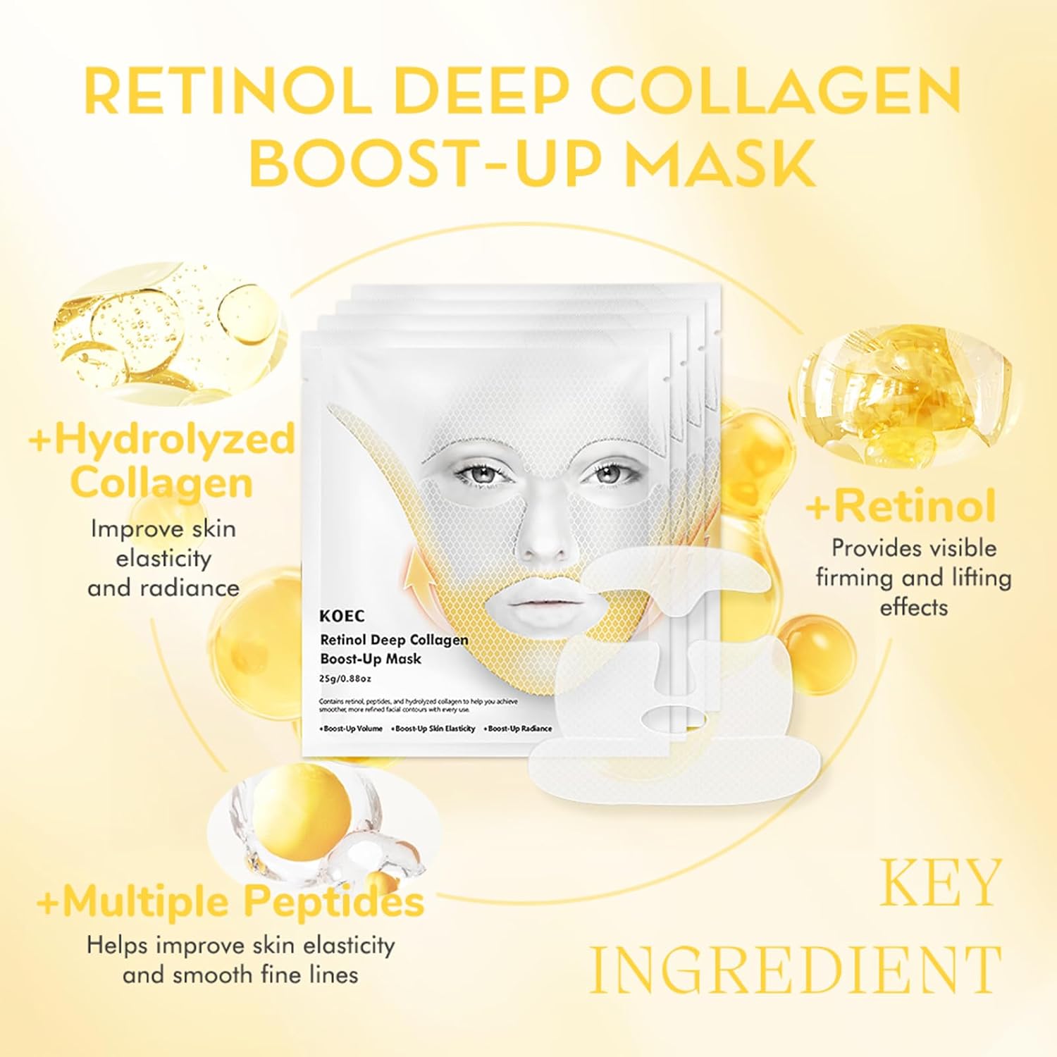 Lovicia Retinol Deep Collagen Overnight Boost Up Mask
