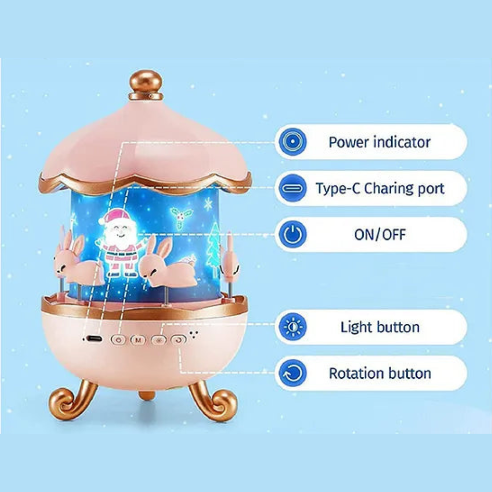 Rabbit Night Light Projector