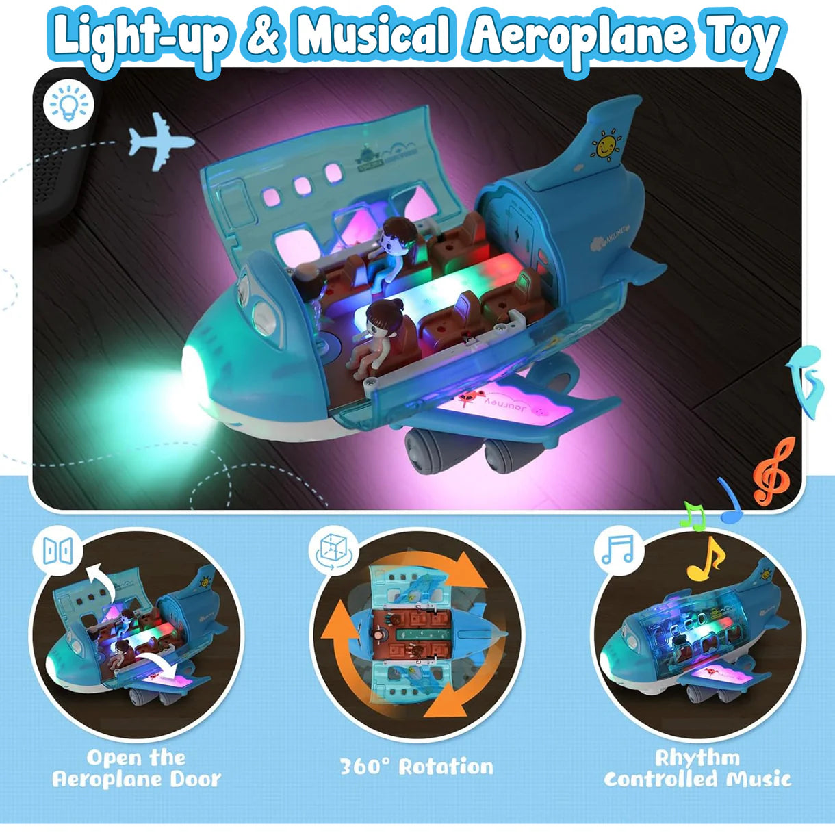 Baby Airplane Music Toy