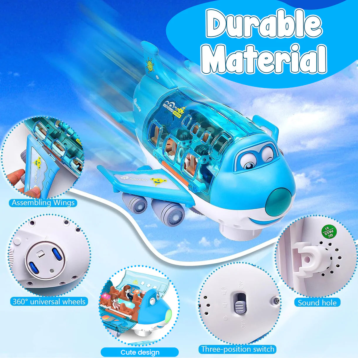 Baby Airplane Music Toy