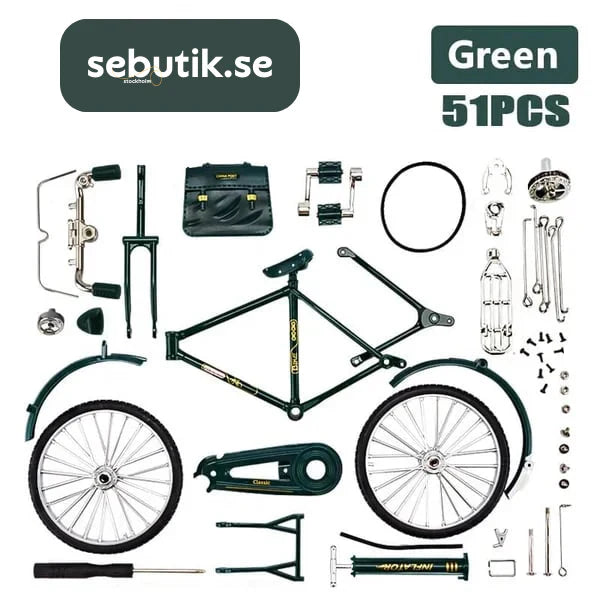 DIY Bicycle Model Scale Toy