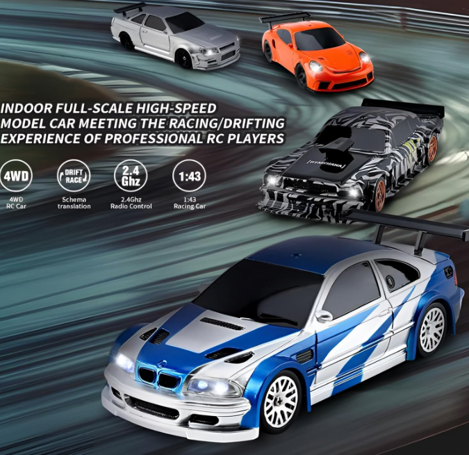 BMW M3 GTR MINI RC DRIFT CAR