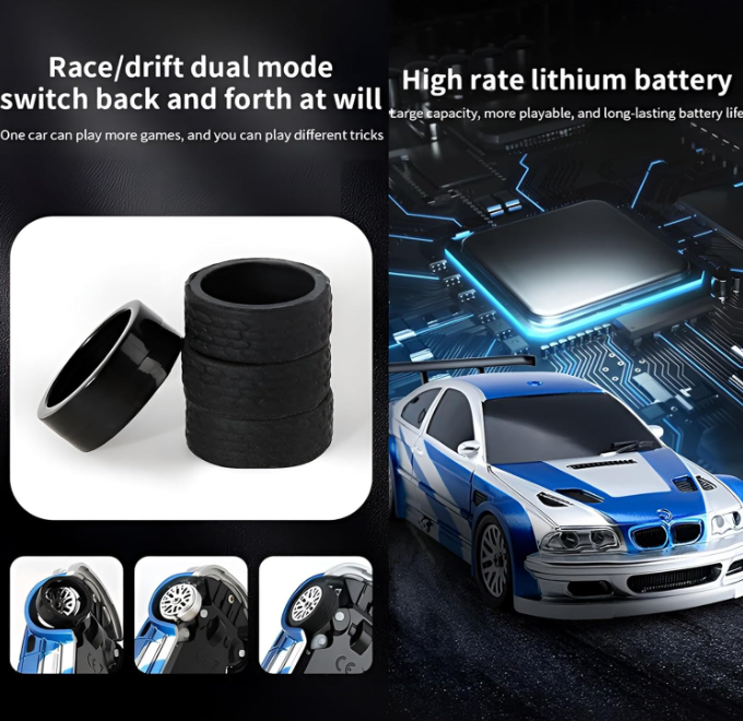 BMW M3 GTR MINI RC DRIFT CAR