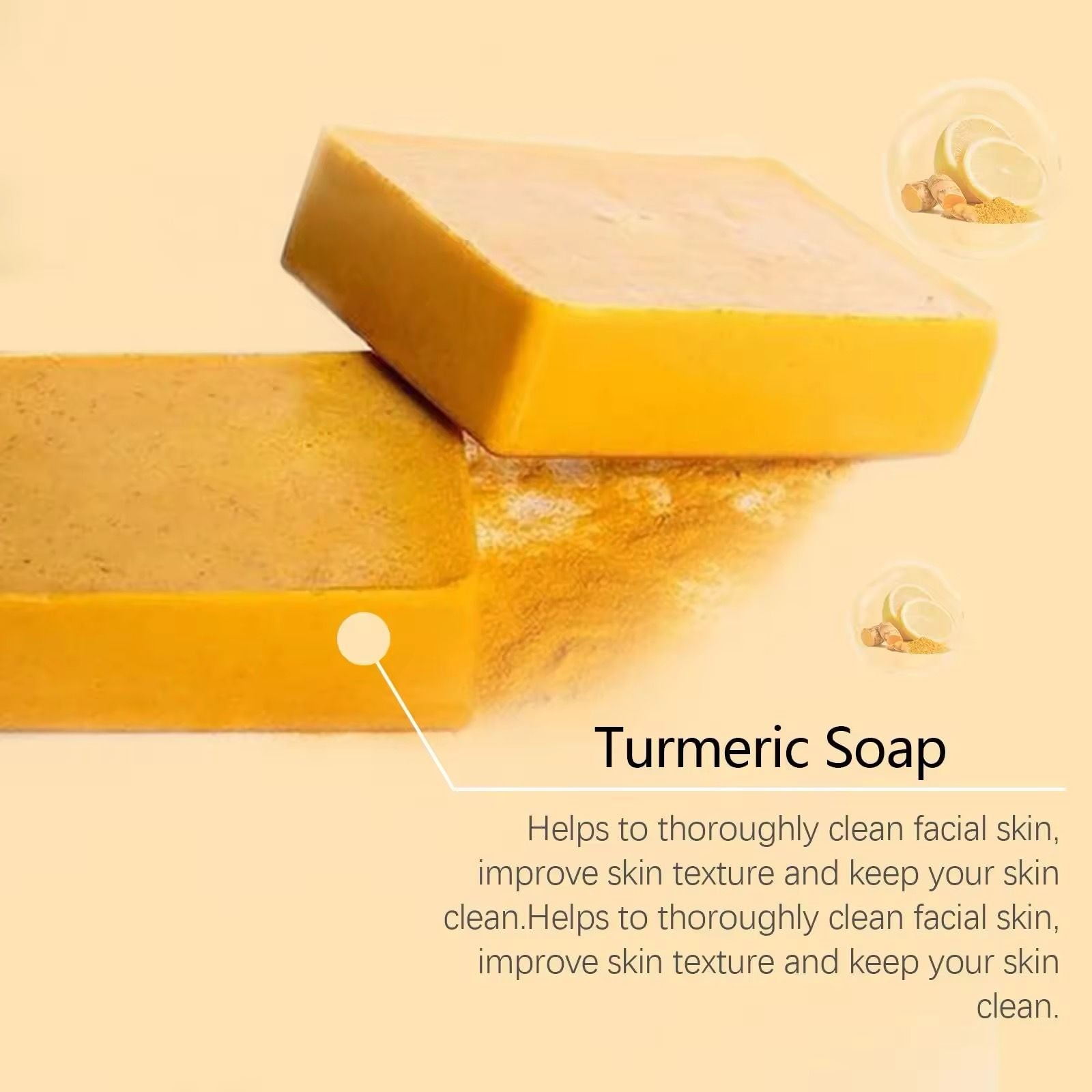 Turmeric & Kojic Acid Soap (Pack of 2)