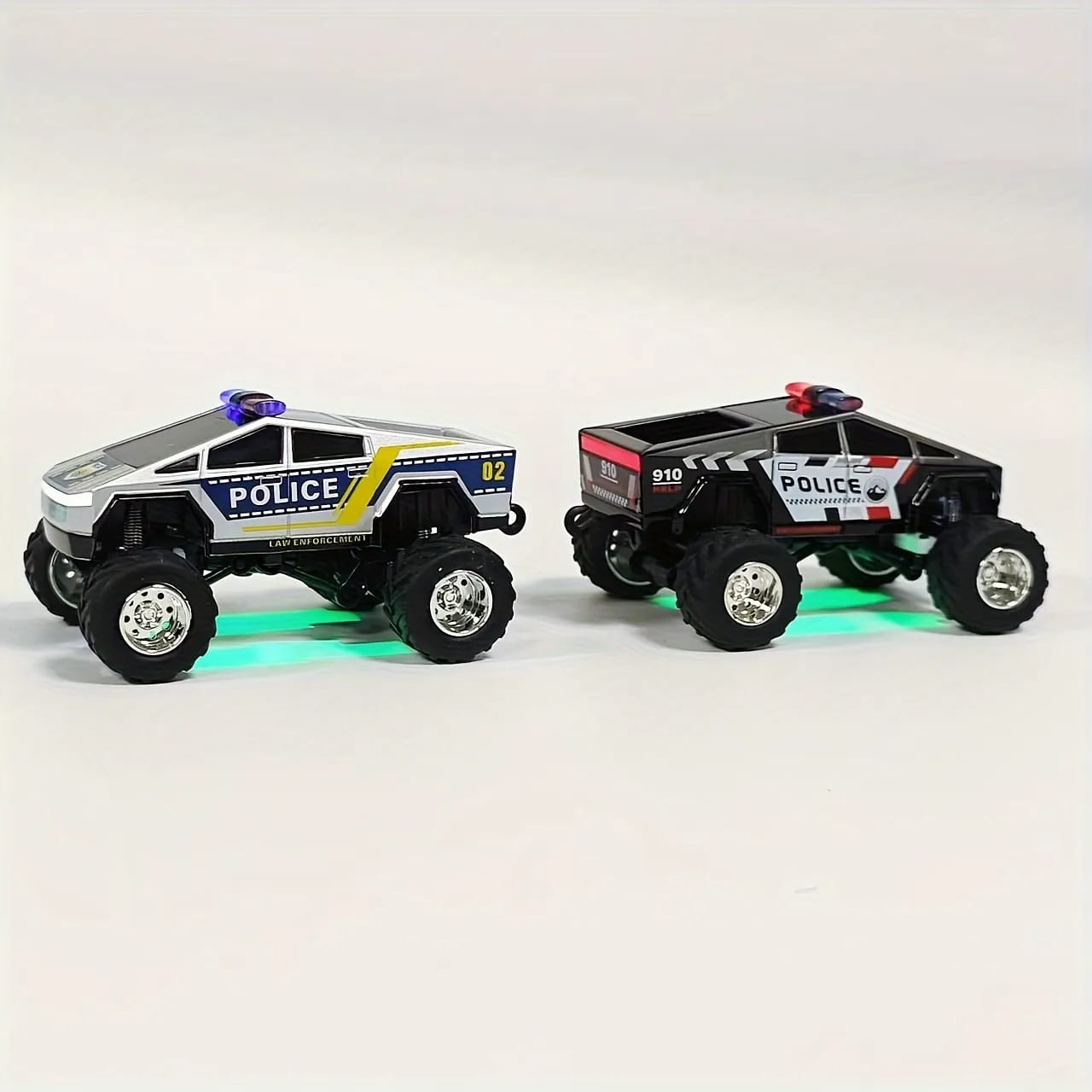 1:64 Mini Alloy Remote Control Police Car