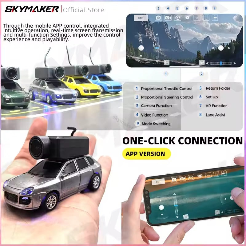 Mini RC Car With FPV Wifi HD Camera