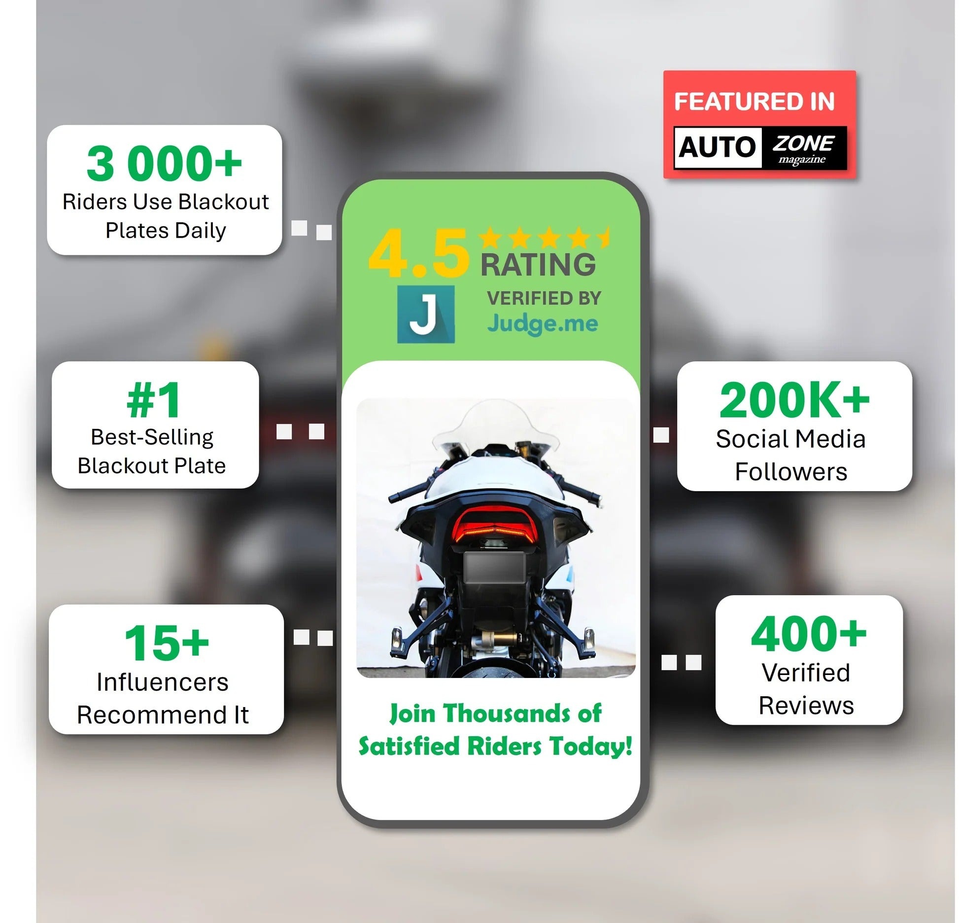 Blackout License Plate Cover