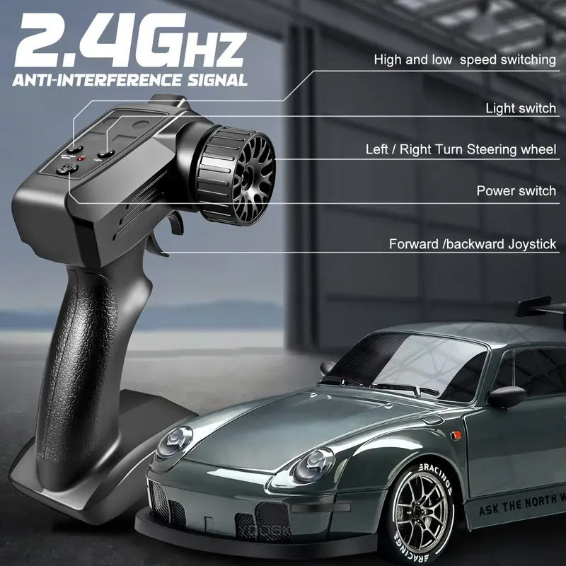 Porche 911 High-Speed 4WD Drift RC Car