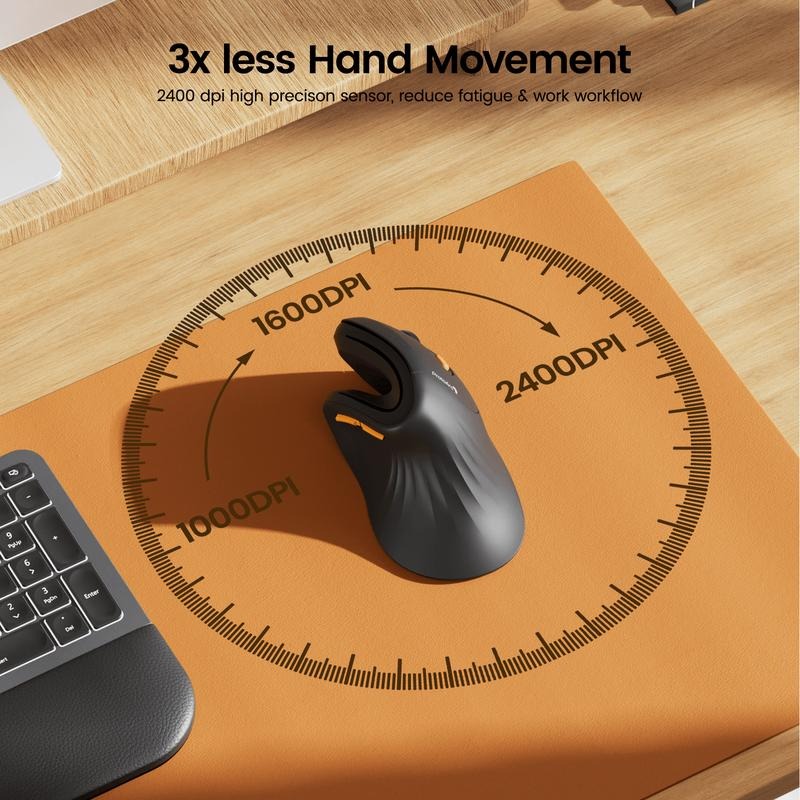 ProtoArc Ergonomic Bluetooth Vertical Mouse