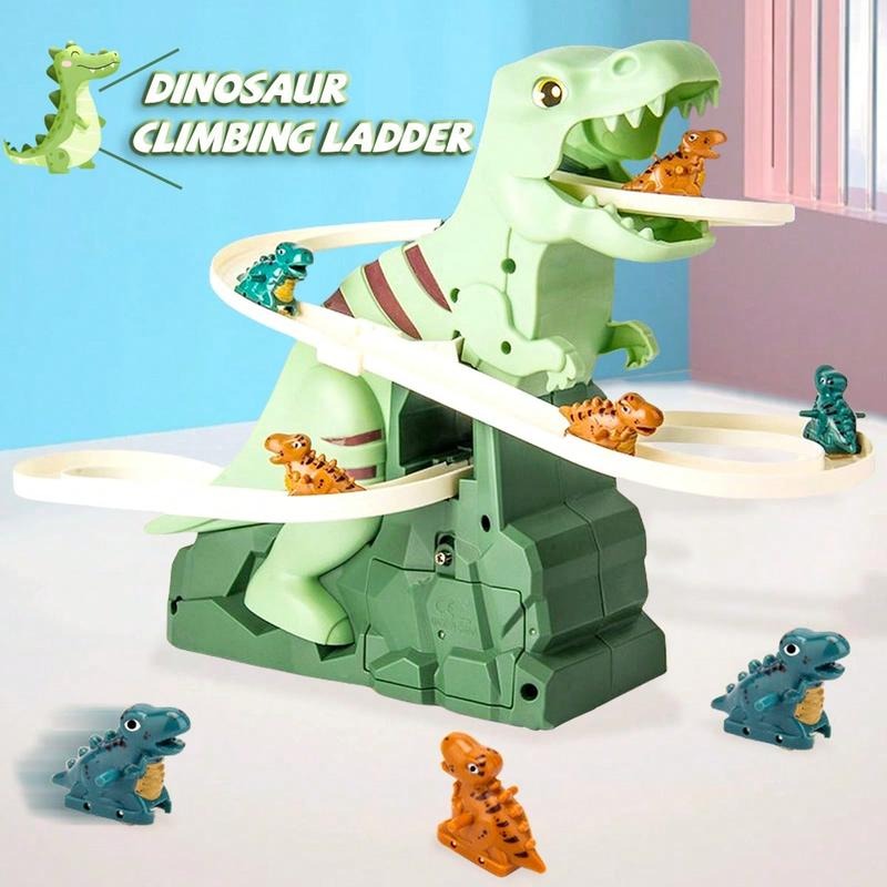 Electric dinosaur stair climbing toy