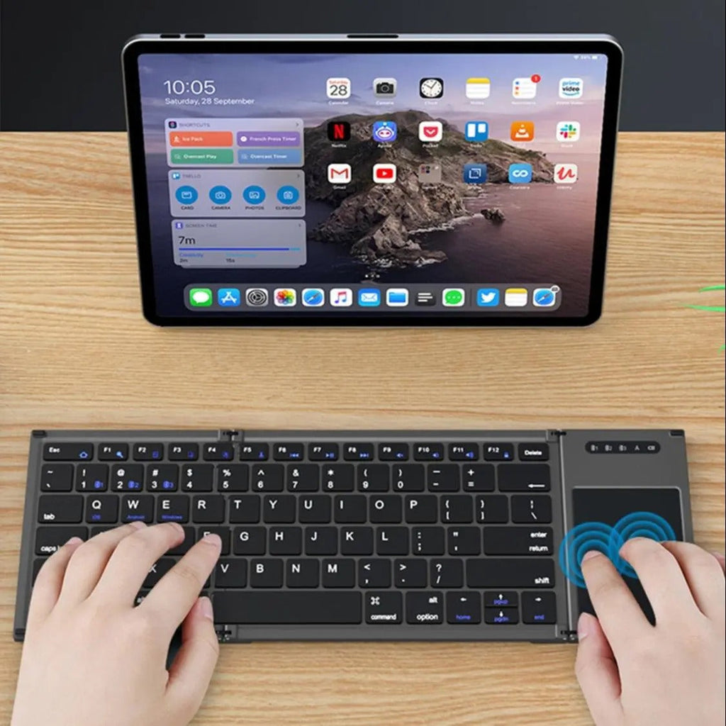 Ultra-thin Wireless Mini Bluetooth-compatible Keyboard
