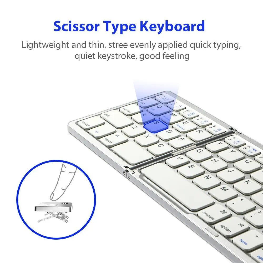 Ultra-thin Wireless Mini Bluetooth-compatible Keyboard
