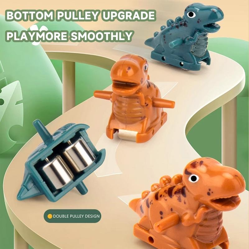 Electric dinosaur stair climbing toy